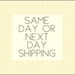 I ship same day!